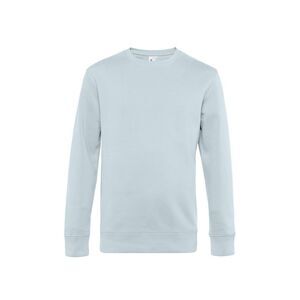 B&C Mens King Crew Neck Sweater / Pure Sky